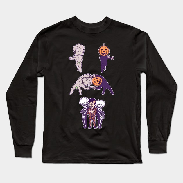 David + Pumpkins Long Sleeve T-Shirt by KindaCreative